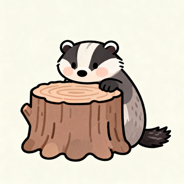Badger Drawing Easy gallery