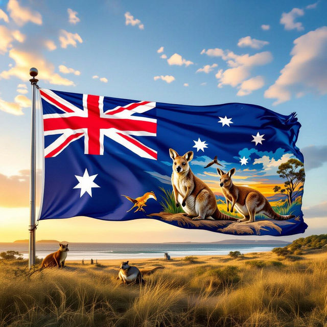 Australia Flag Images - AI Generated gallery