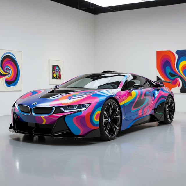 BMW Art Cars - Created with AI gallery