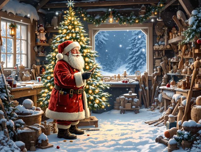 Santa Drawing & Illustrations gallery