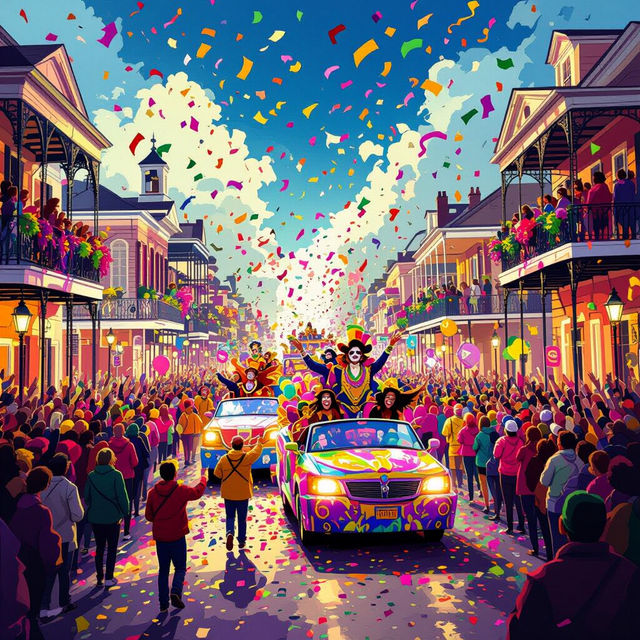 Mardi Gras Images - Made With AI gallery