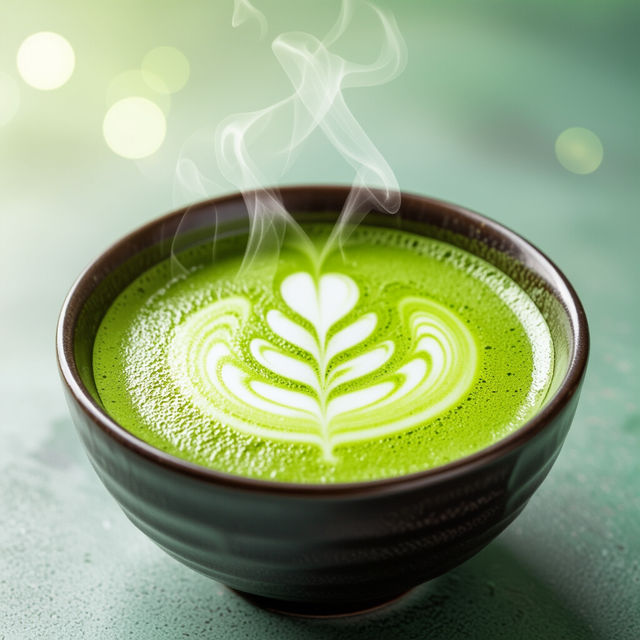 Matcha Wallpaper - AI Generated gallery