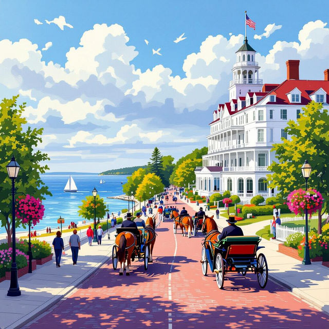 Pictures of Mackinac Island gallery