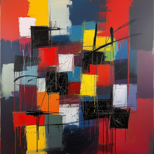 Art Informel - Made With AI gallery