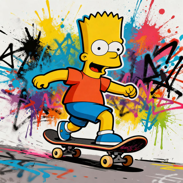 Bart Simpson Drawings - Made With AI gallery