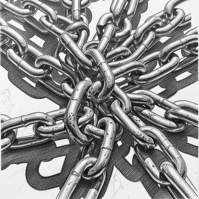 Explore AI-Generated Chain Drawings gallery
