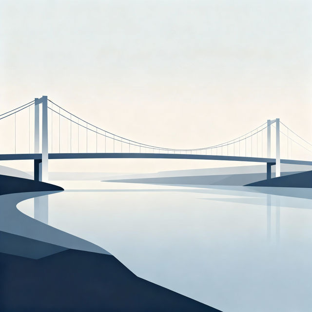 Easy Bridge Drawing gallery