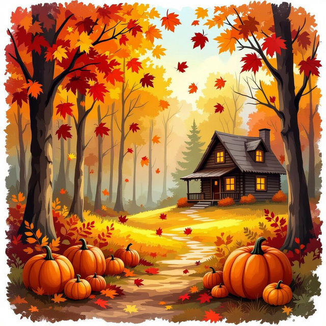 Fall Art Activities - Created With AI gallery