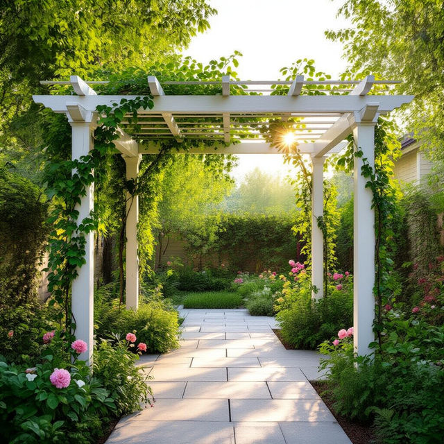 Images Of Pergolas - Created With AI gallery