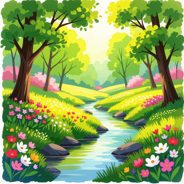 Spring Pictures - Free AI Art gallery