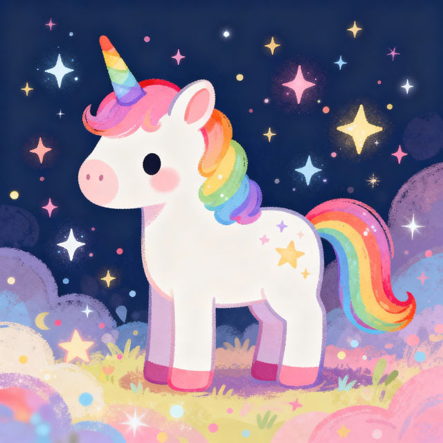 Unicorn Kids Drawings gallery