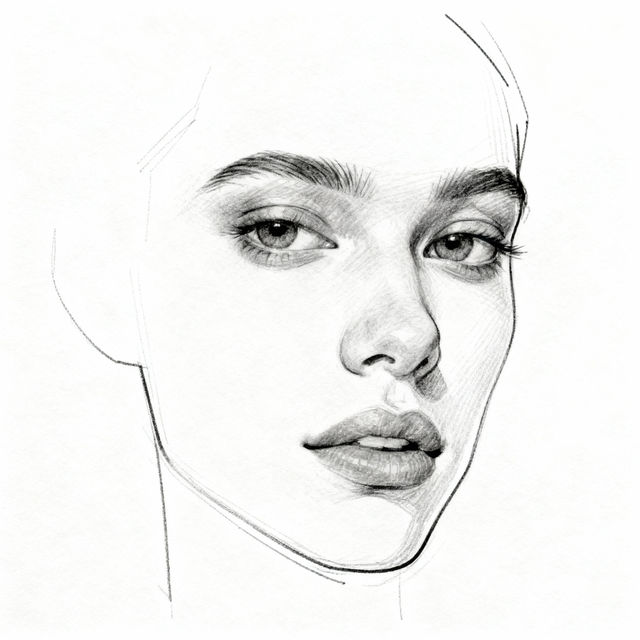 Easy Face Drawings - Made With AI gallery