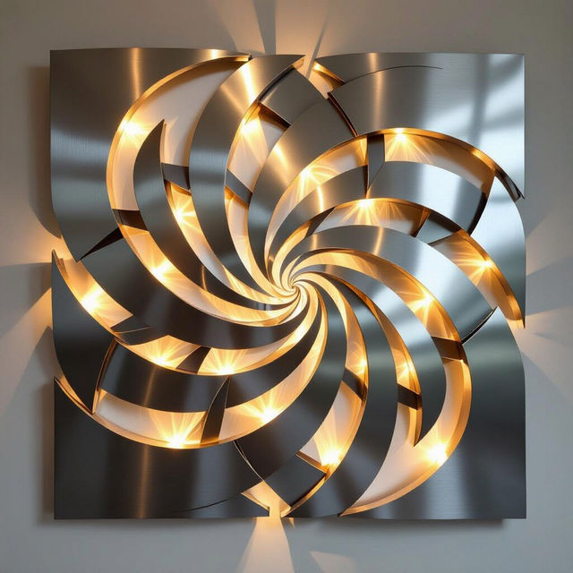 Metal Art For Walls - AI Generated gallery