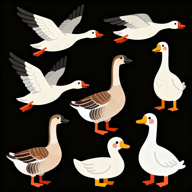 Goose Clip Art gallery