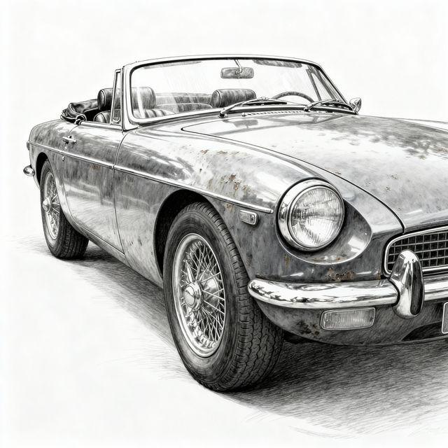 Car Drawing Realistic gallery