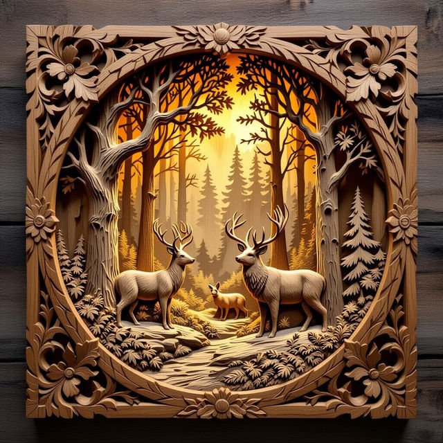 Wood Carved Wall Art gallery