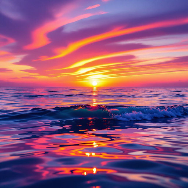 Cool Sunset Pictures - AI Generated gallery