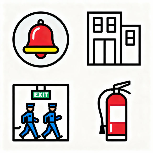 Fire Drill Clip Art gallery