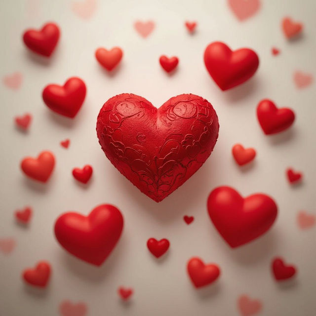Red Hearts Wallpaper gallery