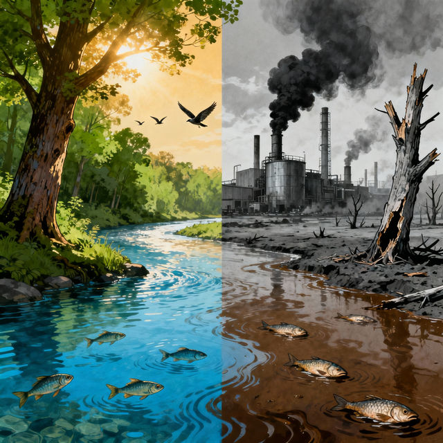 Climate Change Drawings - AI Generated Art gallery