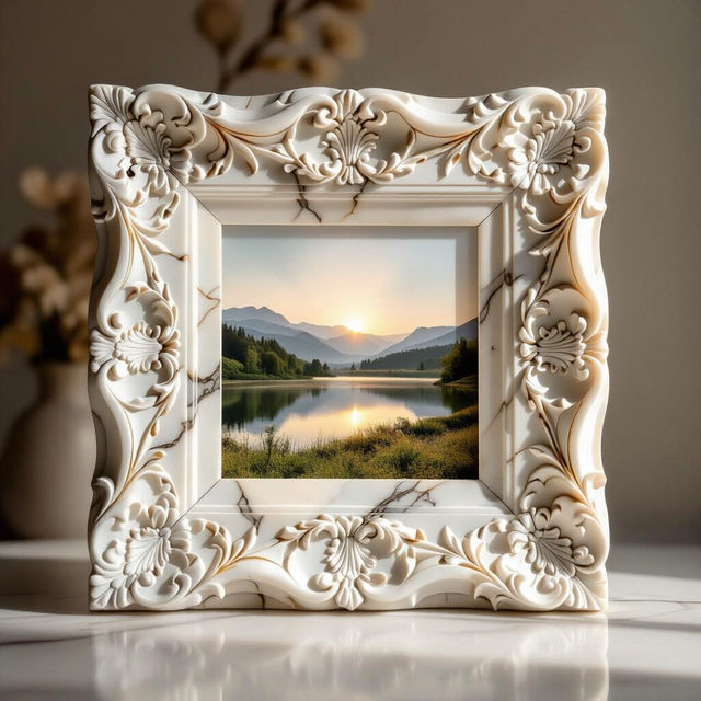 Marble Picture Frames - AI Generated gallery