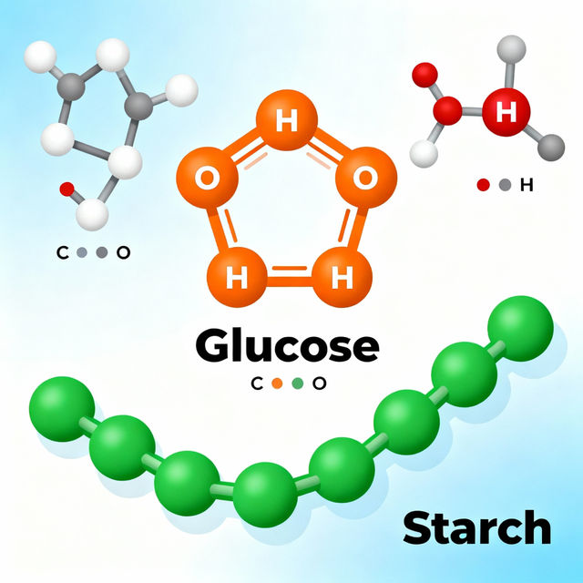 Carbohydrate Drawings - AI Generated gallery