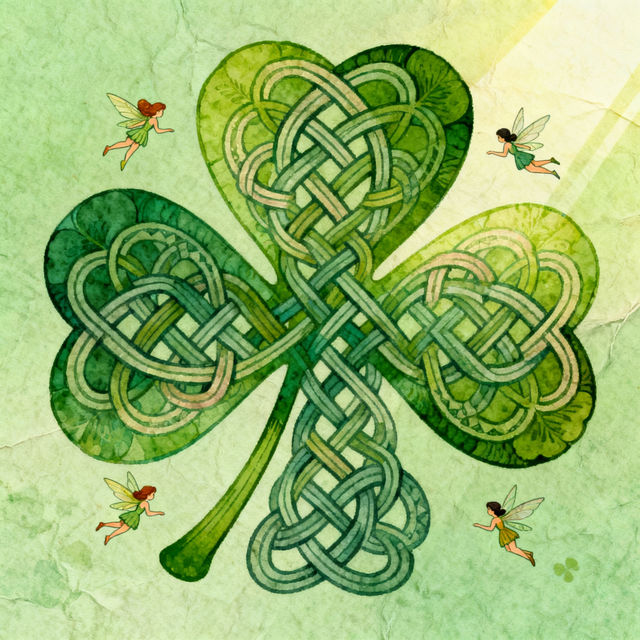 Shamrock Drawings - Made With AI gallery