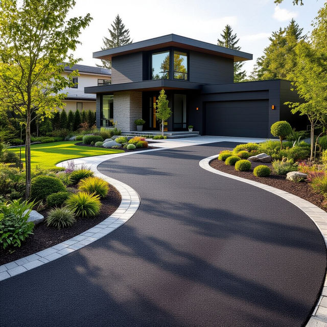 Asphalt Millings Driveway Pictures gallery