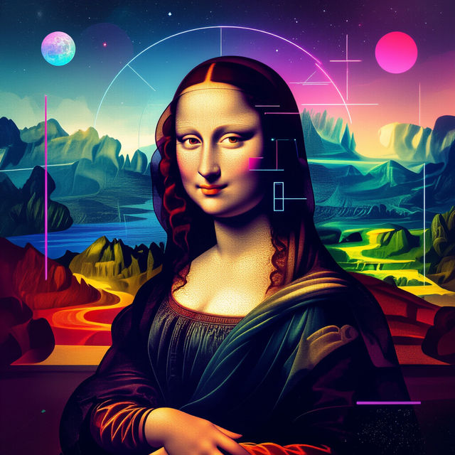 Mona Lisa Art - Reimagined with AI gallery