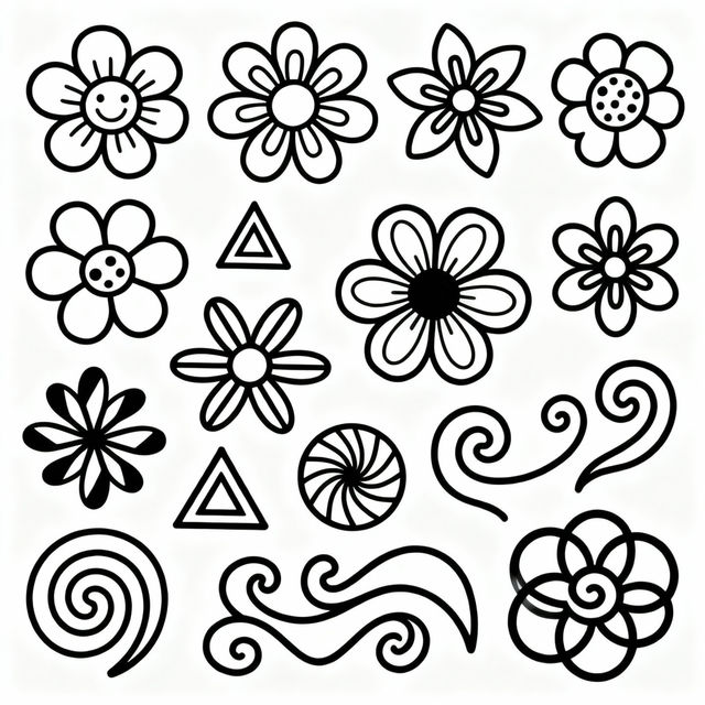 Printable Nail Design Coloring Pages gallery