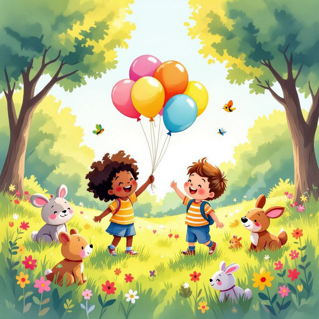 Cute Kids Wallpapers - Made With AI gallery