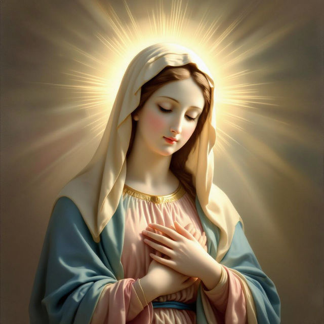 Virgin Mary Art - AI Generated gallery