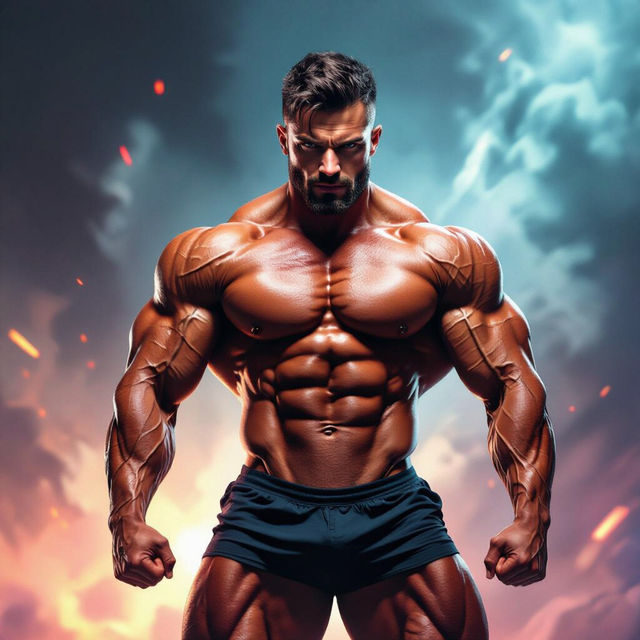 Muscle Art - Created with AI gallery