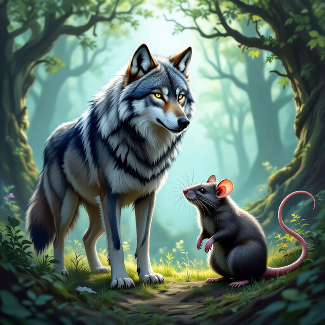 Wolf Rat Pictures - AI Generated gallery