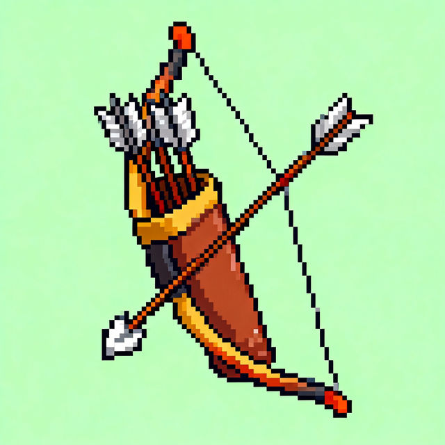 Bow Pixel Art gallery