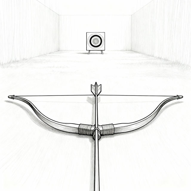 Bow and Arrow Drawings - Easy AI Art gallery