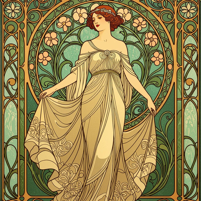 Art Nouveau Dresses gallery