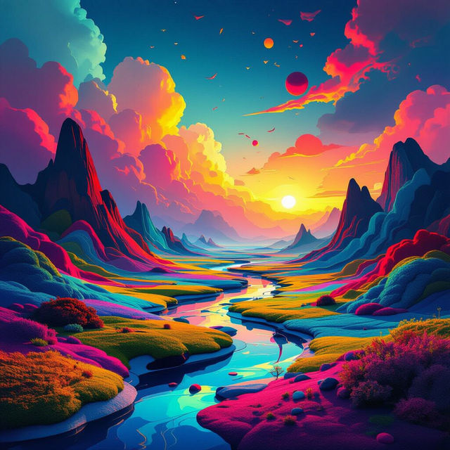 AI Generated Art gallery