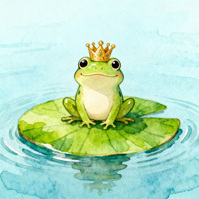 Drawing Frogs - AI Art gallery