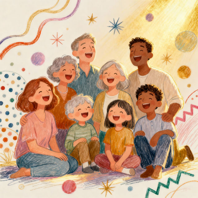 Drawing Family Art - Made With AI gallery