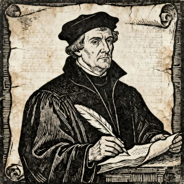 Martin Luther Drawings - AI Generated gallery