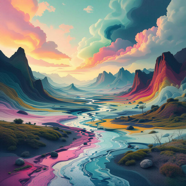 Distorted Image Art gallery