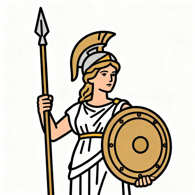 Athena Easy Drawing gallery