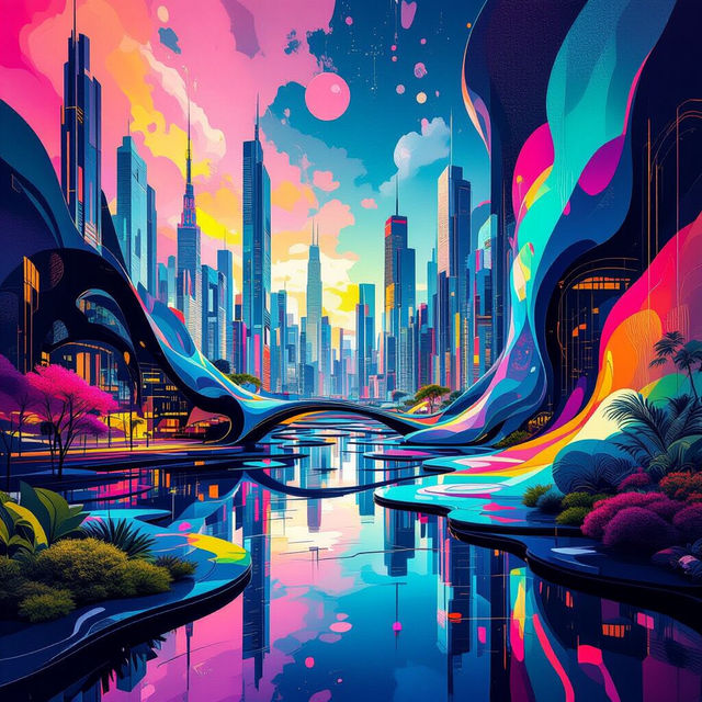 Art Miami 2024 AI Art gallery