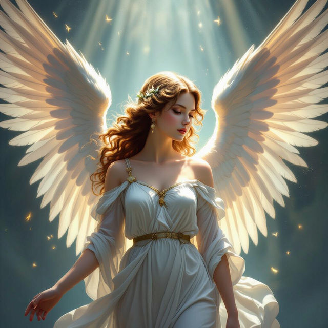 Angel Drawing Reference - AI Generated gallery