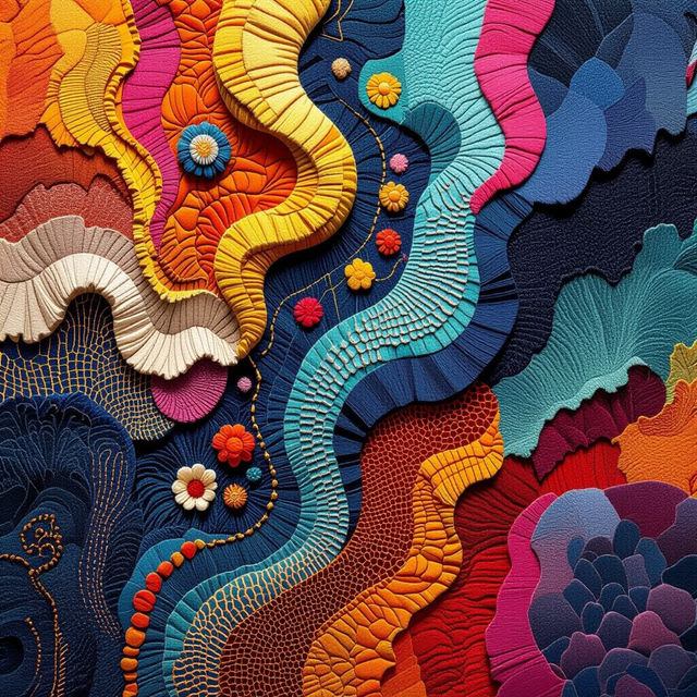 Textile Art - Made With AI gallery
