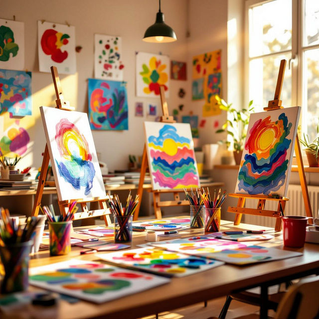 Classroom Art gallery