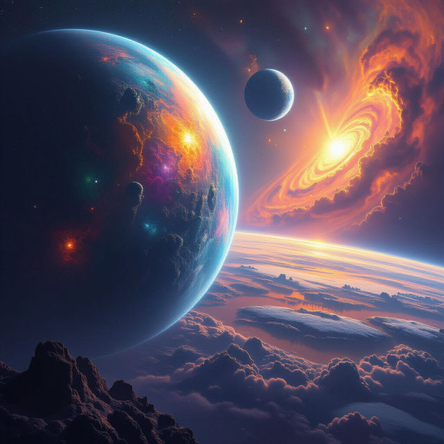 Real Pictures Of Space And Planets - Generated By AI gallery