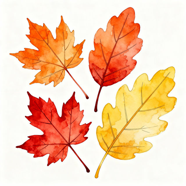 Fall Leaf Drawing Easy gallery