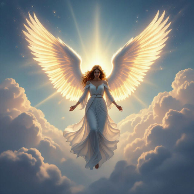 Stunning Angel Wallpapers Crafted with AI gallery